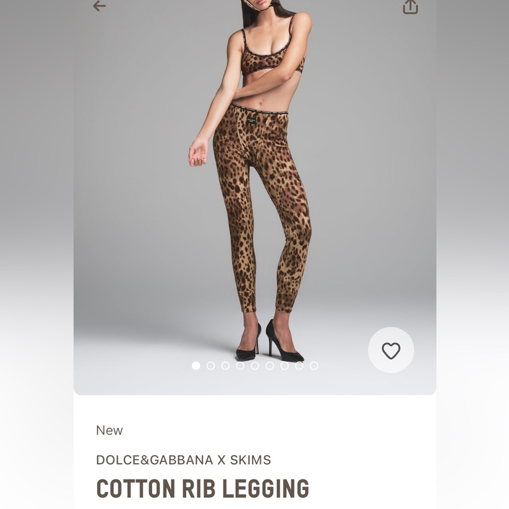 Dolce and Gabbana skims legging